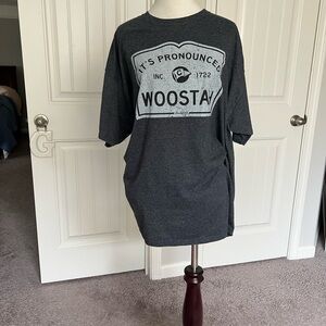 It’s pronounced Woostah grey tee shirt. New England